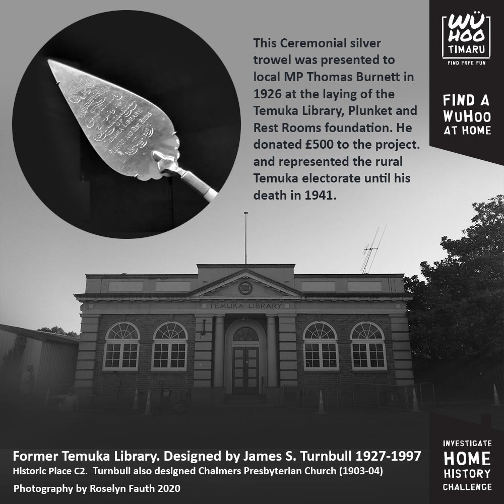 WuHoo InvestigateYourHomeChallenge PioneerHall 0100 TDBurnettTrowel