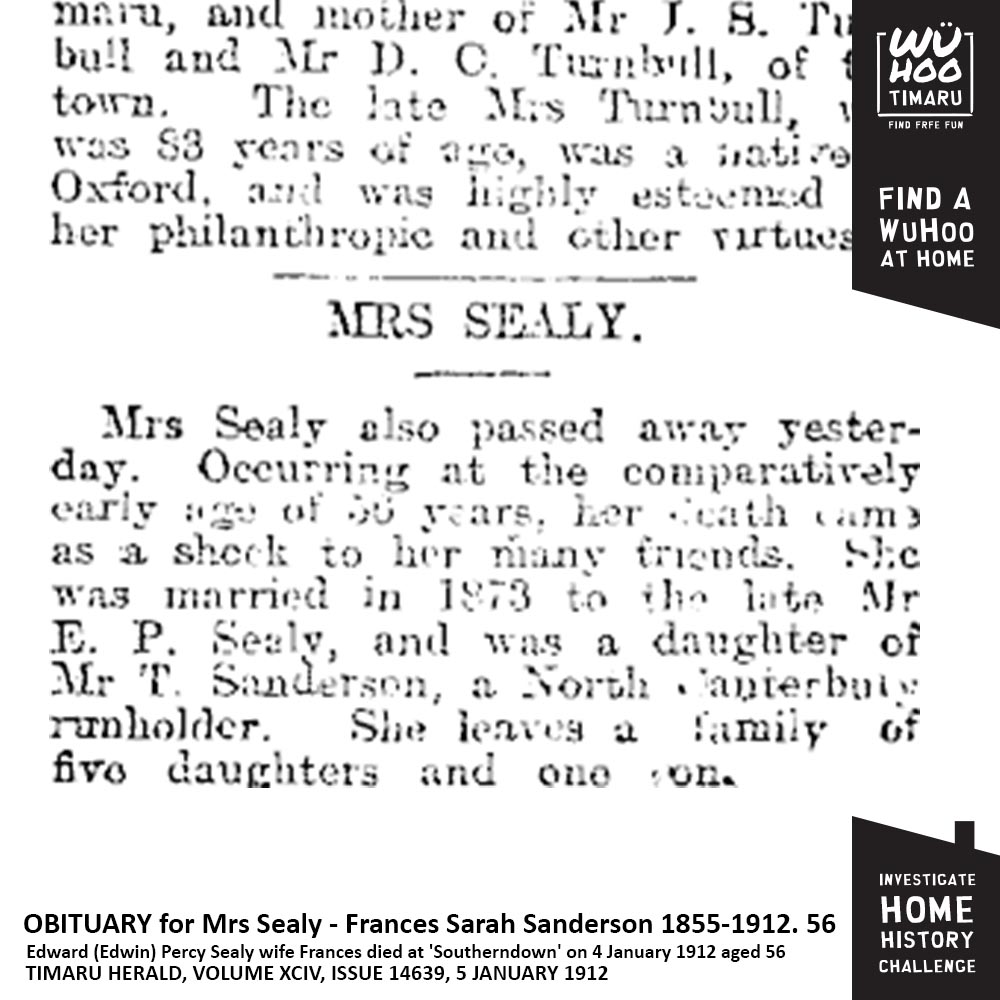 WuHoo InvestigateYourHomeChallenge LeCren FrancesSealyDeath