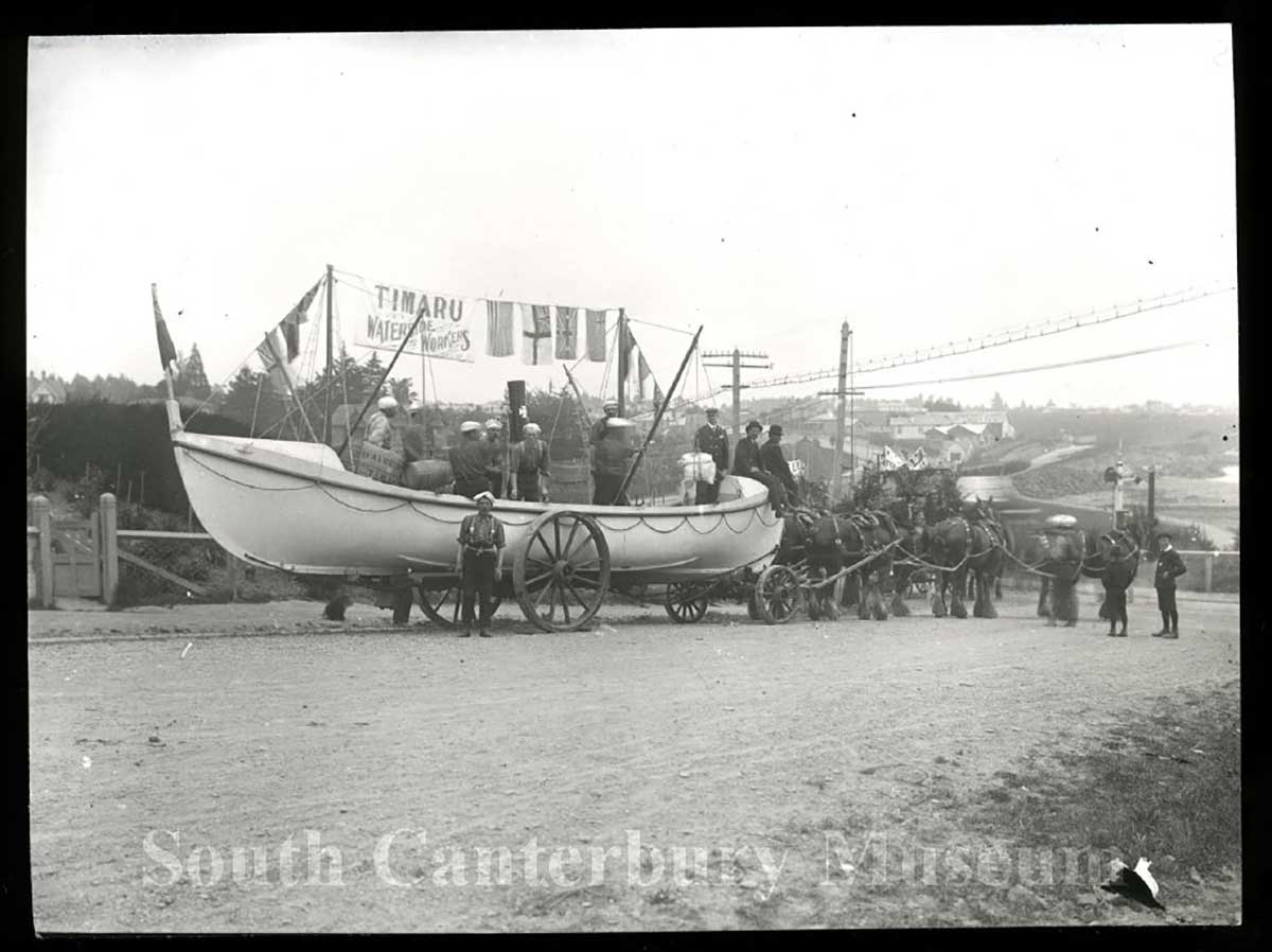Lifeboat Alexandra on Sarah Street Timaru SouthCanterburyMuseum 1543