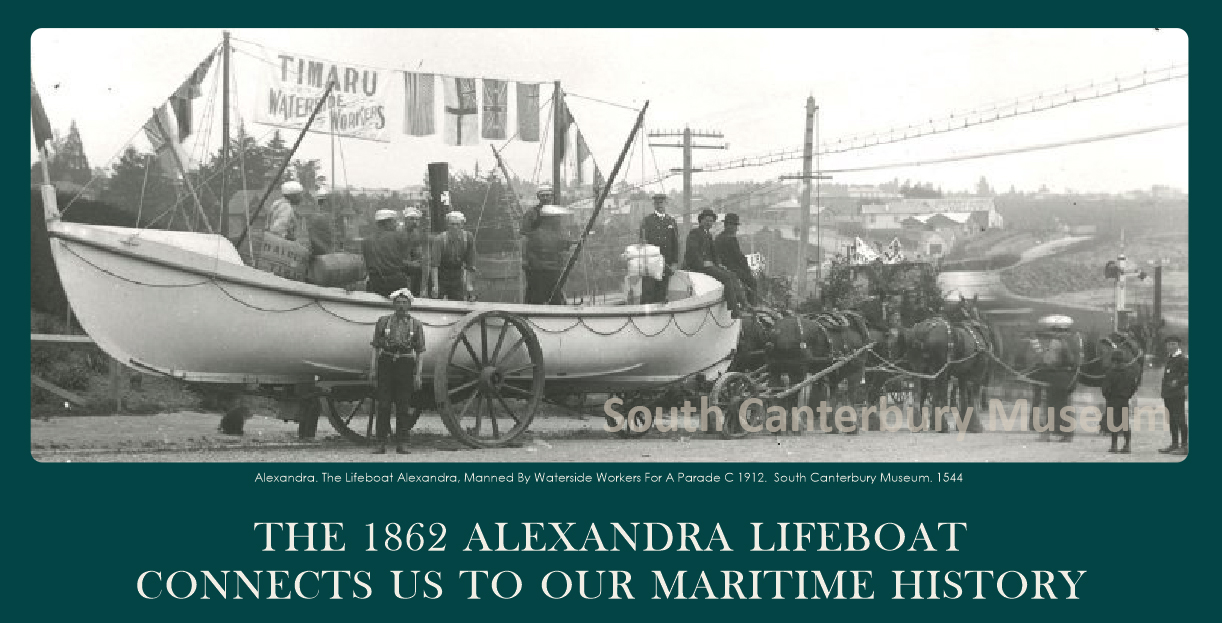 The South Canterbury Alexandra Lifeboat connects us to our maritime history