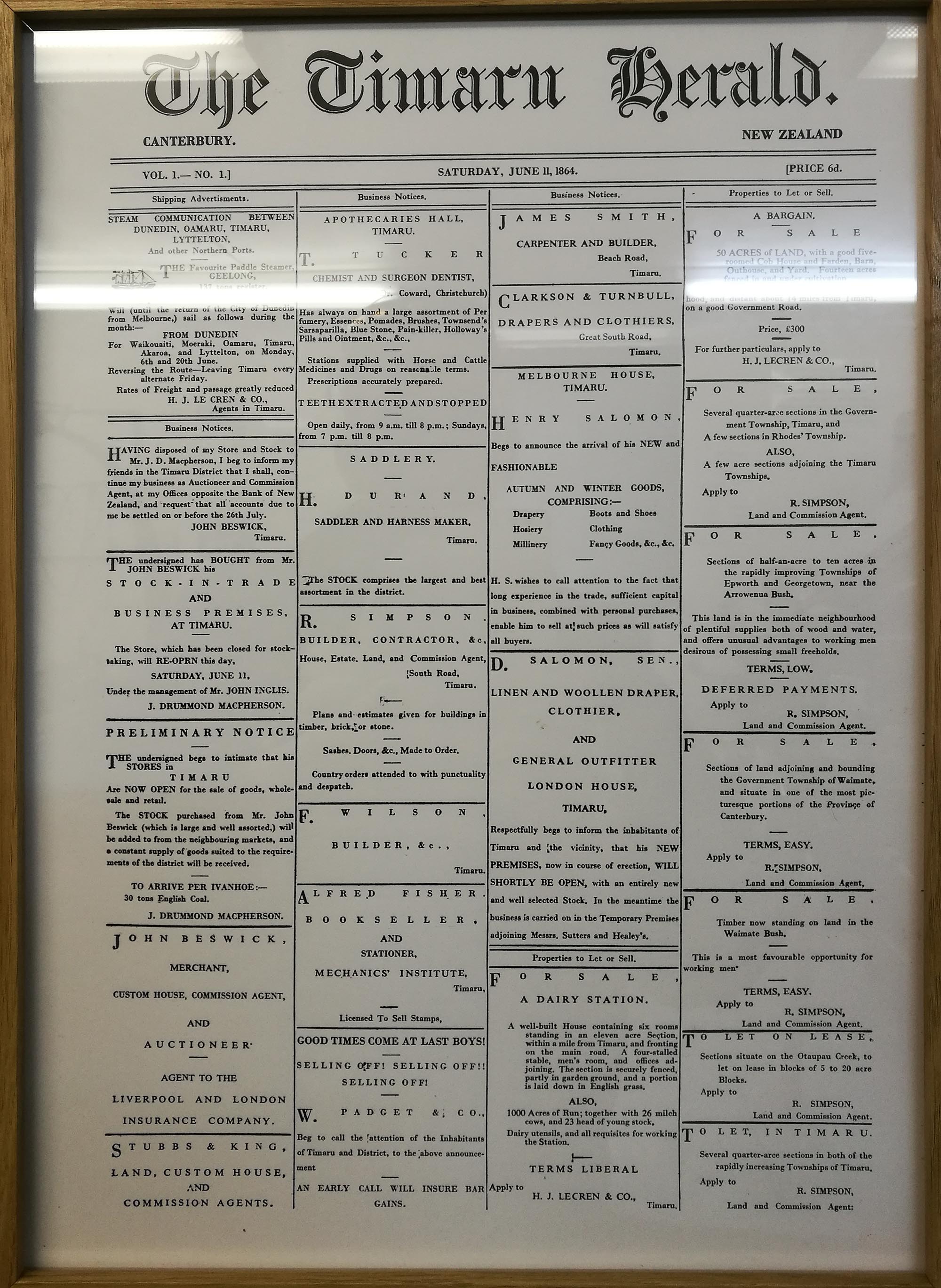 TimaruHerald FirstEdition 20190602 141107 FromPleasantPointRailway