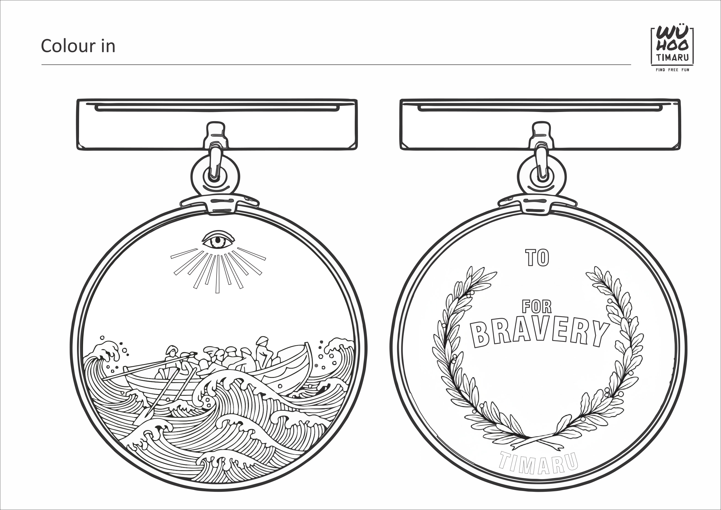 WuHoo Bravery Benvenue Medal Colour in 251202 v2