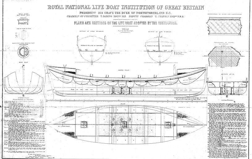 lifeboat drawing