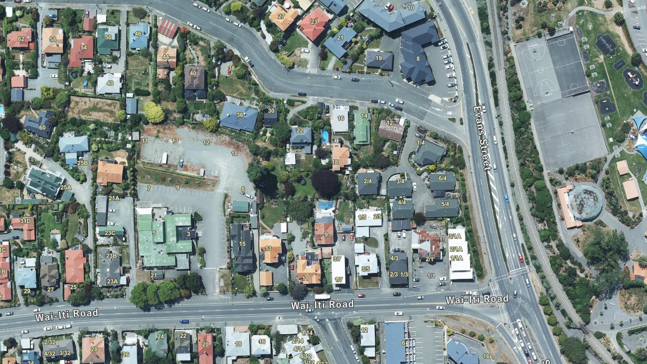 2000s Wai iti Rd Timaru close up