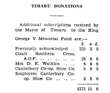 Health Camp Timaru Herald Donations