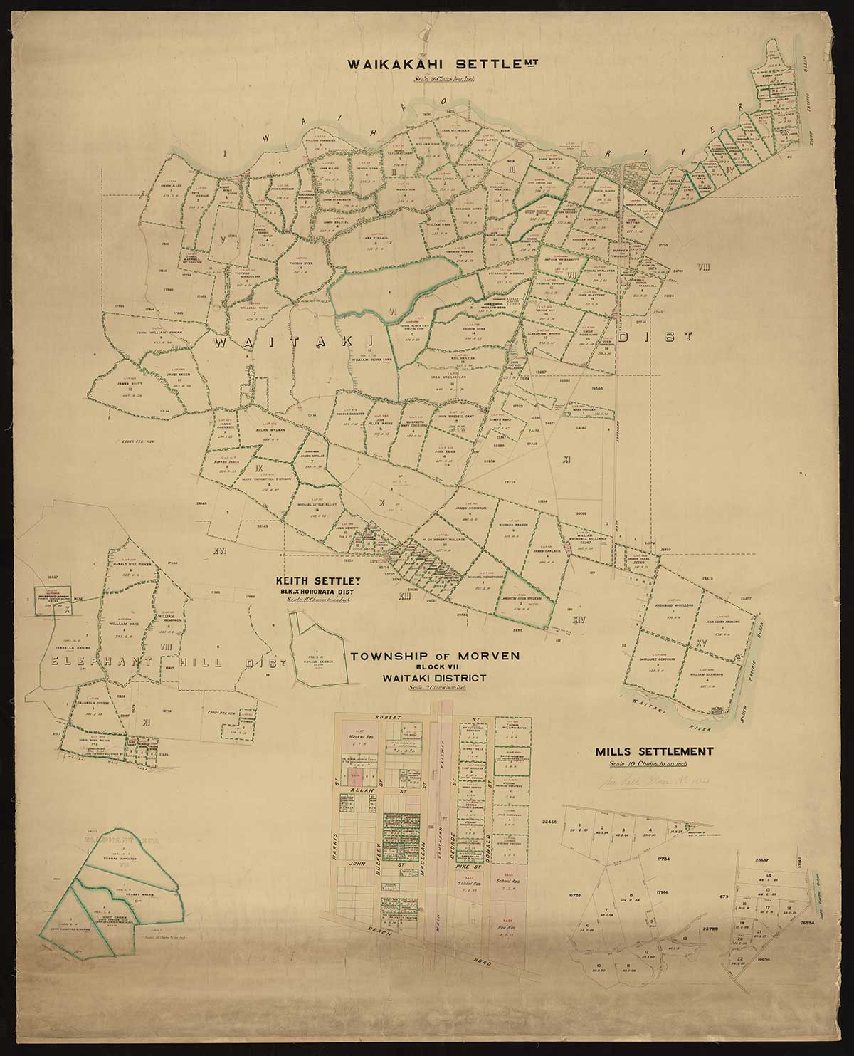 R22668464 Crown Grant Plan Acquired Land Waikakahi