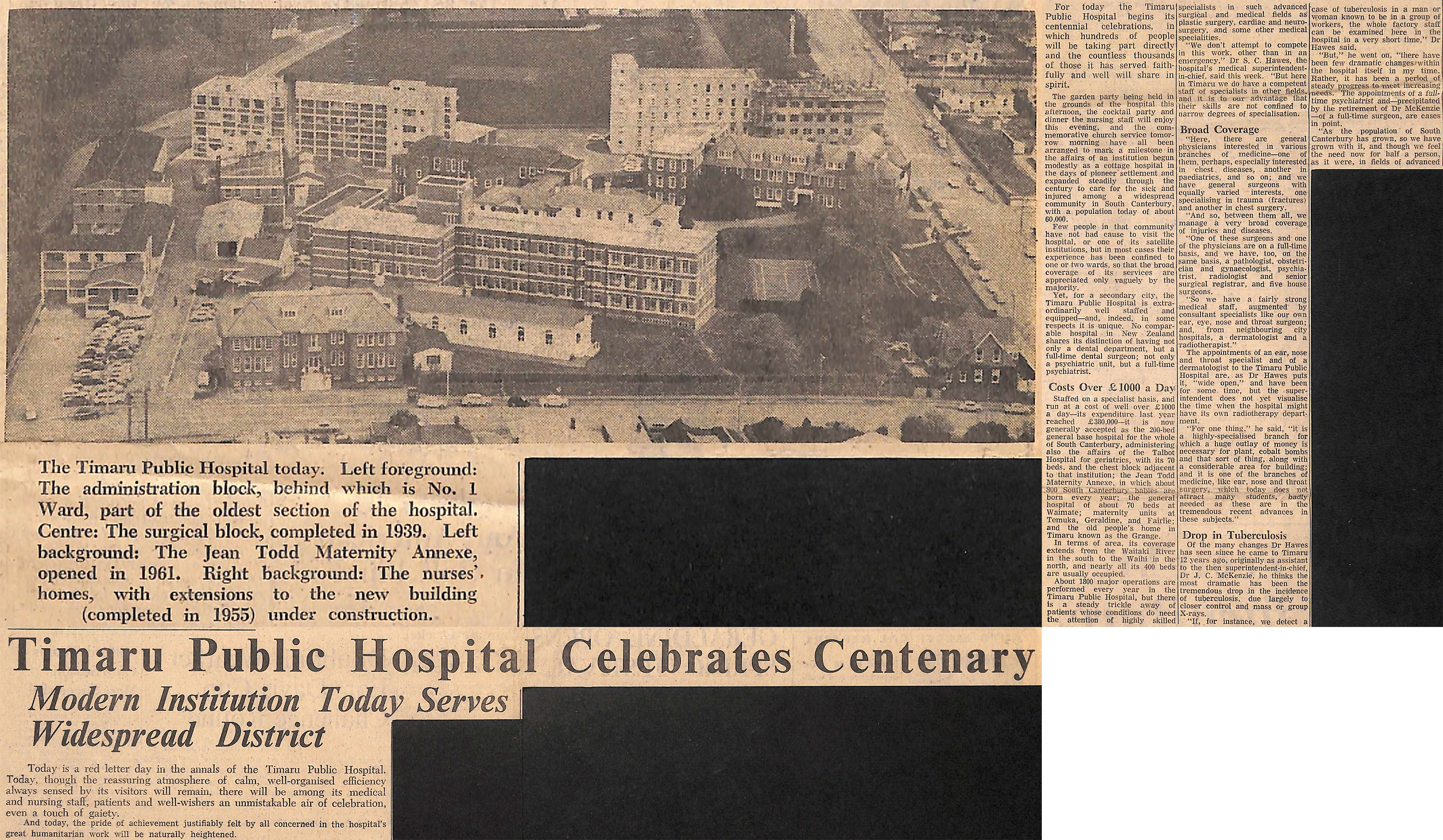 Timaru Hospital Centennary 00001 19 99