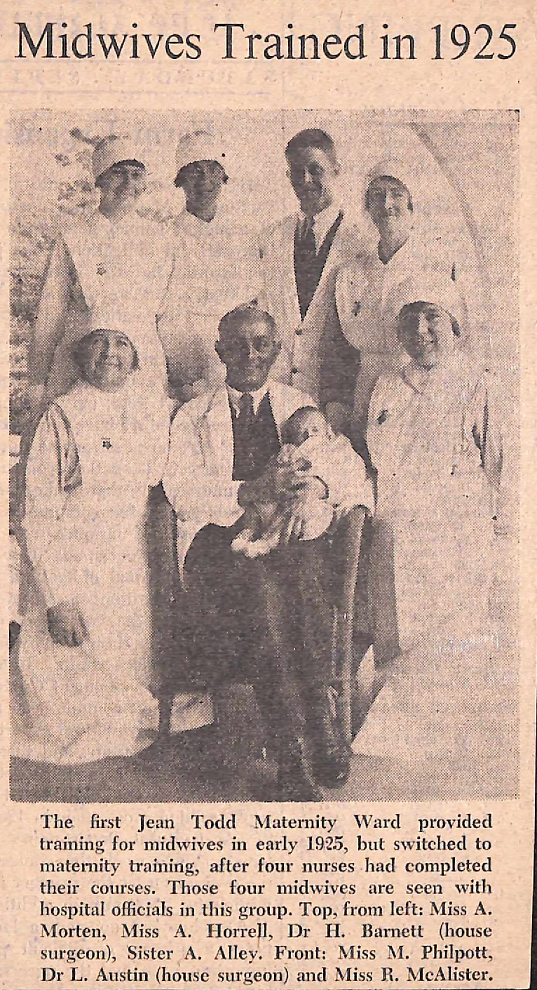 Timaru Hospital Midwives Trained in 1925 00001 19 48