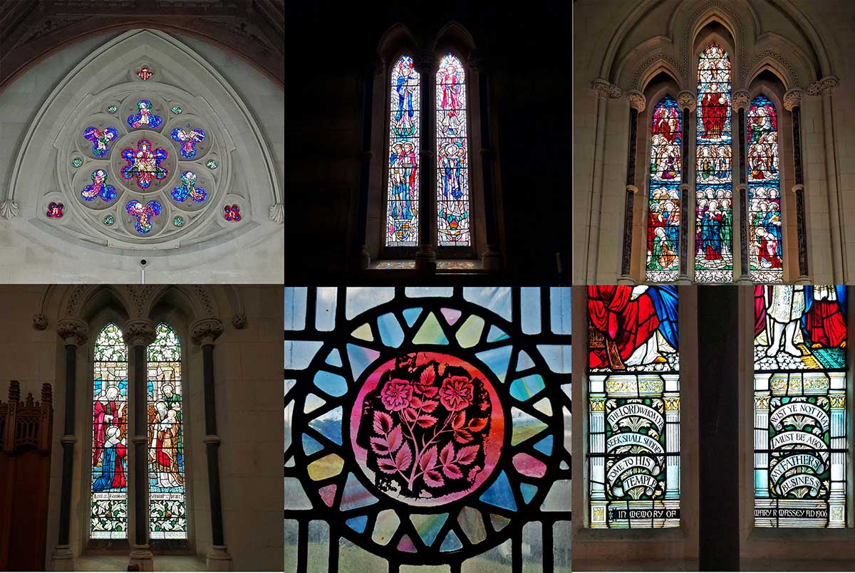 StMarys Windows by Roselyn Fauth