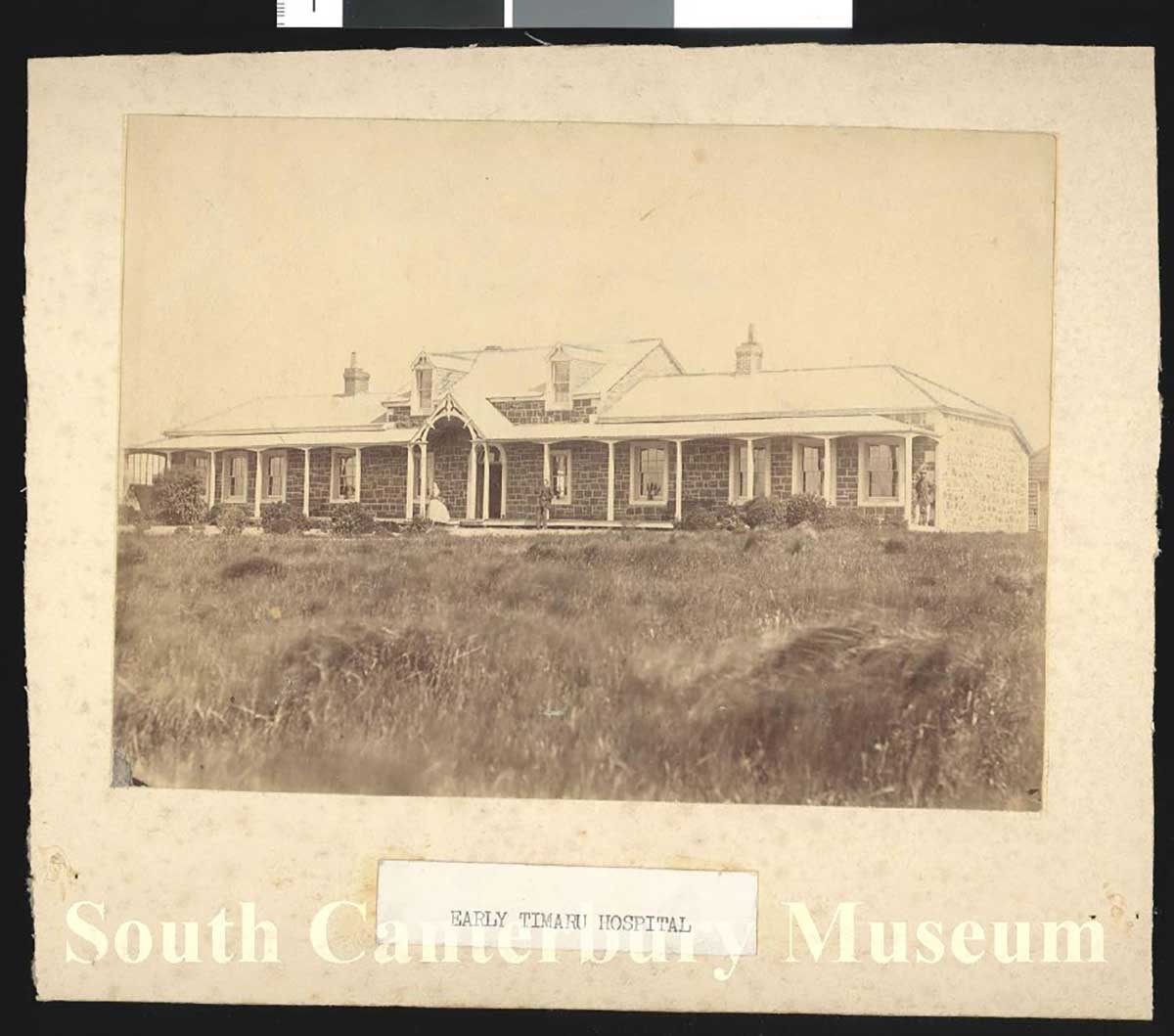 Timaru Hospital Queen Street 1879 South Canterbury Museum 1116
