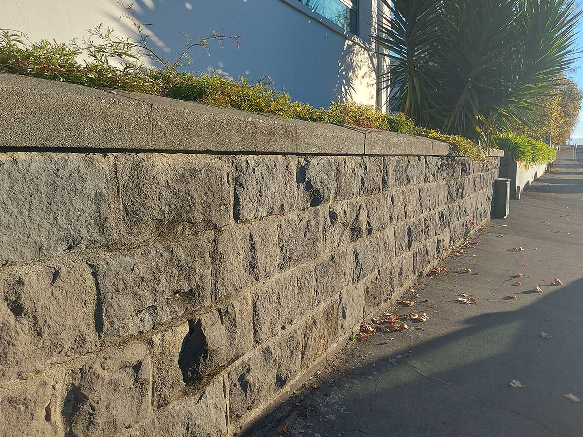Timaru Polytechnic Bluestone Wall RFauth 2026 163058