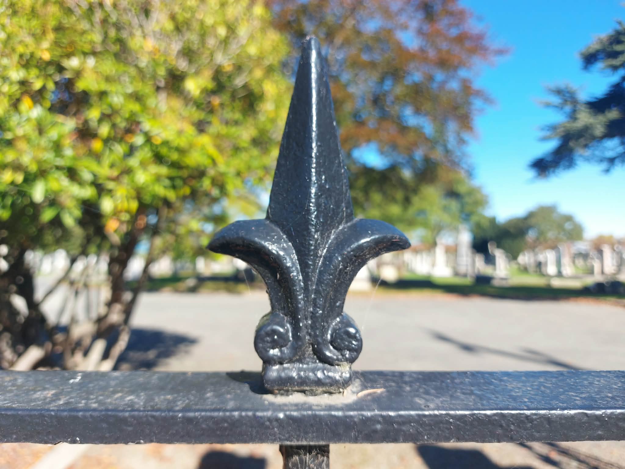 Timrau Cemetery Gate detail RFAUTH April 2026