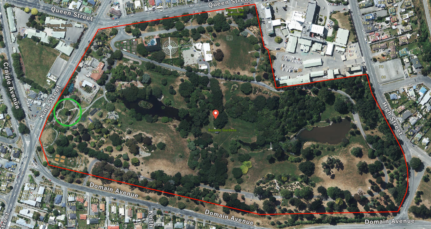 TimaruBotanicGardens DawnRedwood 230517 Map