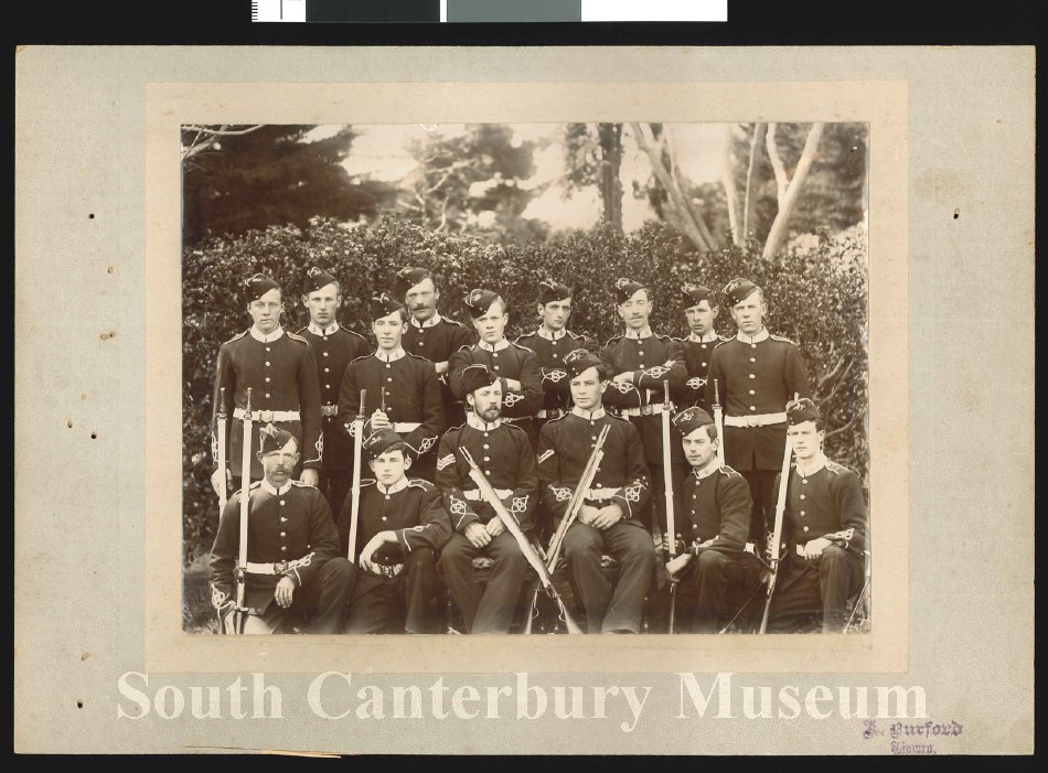 c1898 Timaru Volunteer Rifles Byrne Sellwood SCM 1606