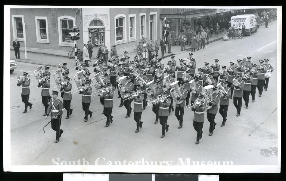 brass band 1960s South Canterbury Museum 201407208